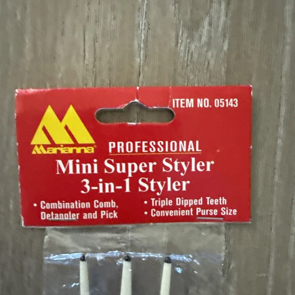 NEW Marianna Professional Mini Super Styler‎ 3-in-1 Styler Pick Cream 05143